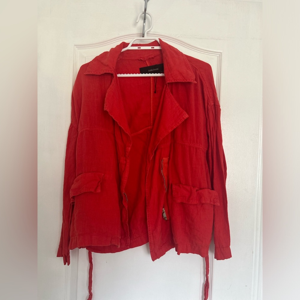Zara Top/Zip Up